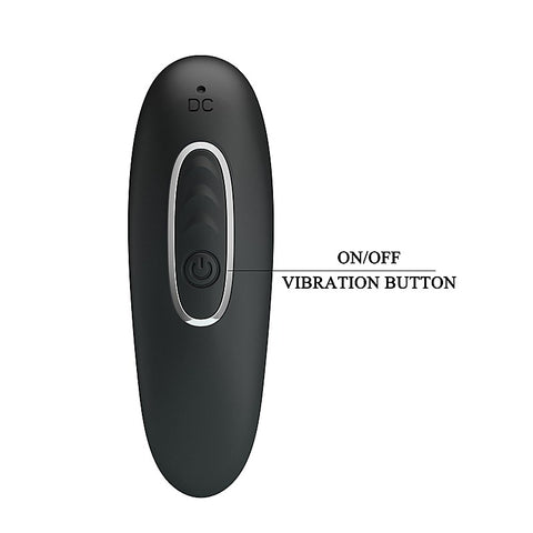 Corban Rechargeable Silicone Butt Plug by Baile