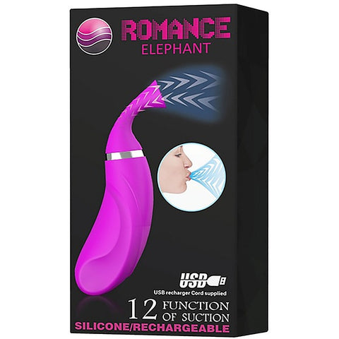 Romance Elephant Rechargeable Clitoral Vibrator by Baile