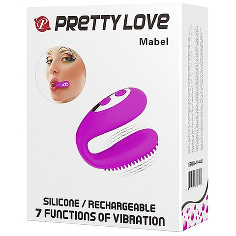 Mabel Rechargeable Clitoral and Oral Stimulator by Baile