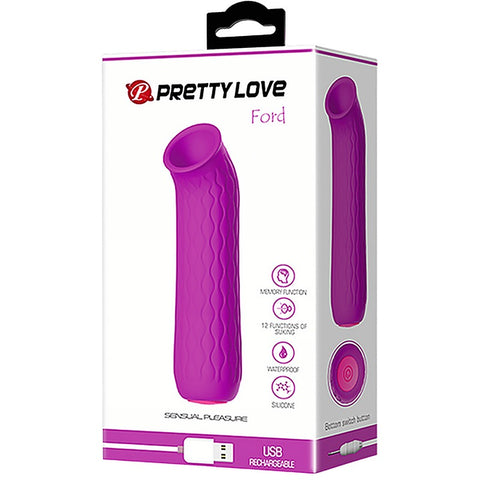 12 Functions Rechargeable Clitoral Massager by Baile