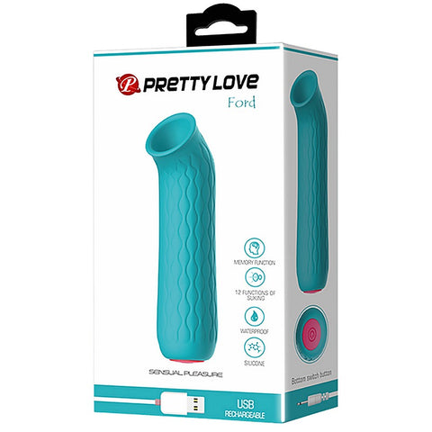 12 Functions Rechargeable Clitoral Massager by Baile