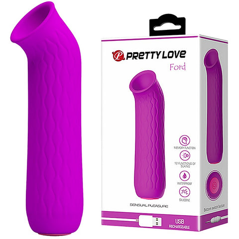 12 Functions Rechargeable Clitoral Massager by Baile