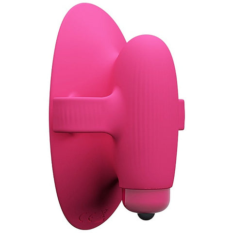 Nelly Ribbed Silicone Finger Massager by Baile