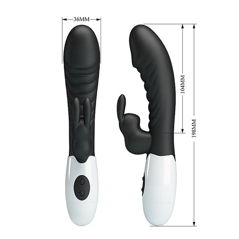 Naughty Bunny 30 Functions Rabbit Vibrator by Baile
