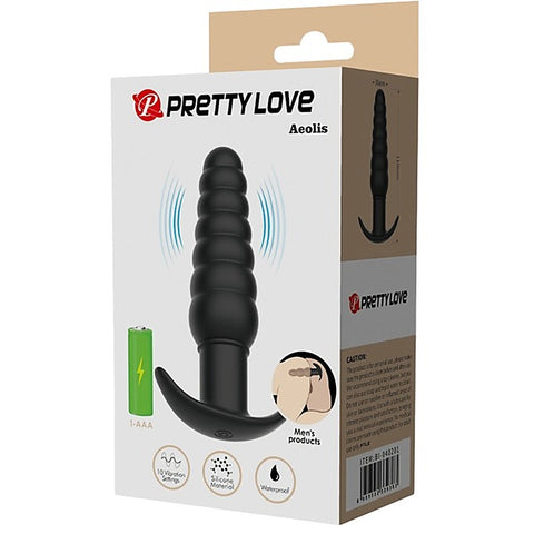 Aeolis Vibrating Silicone Anal Plug by Baile