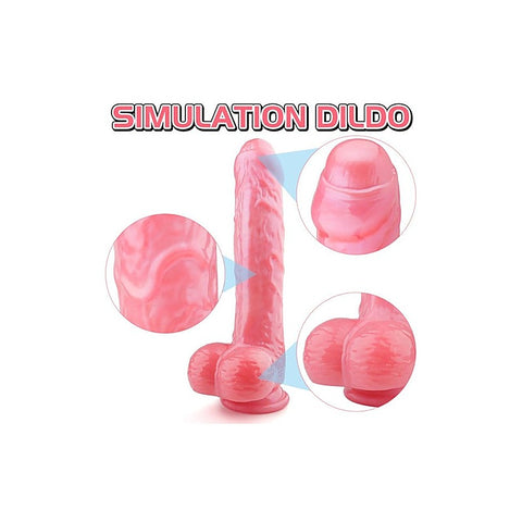 Martin Realistic Dong With Balls Large by S-Hande