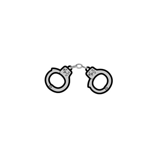 Bondage Handcuffs Enamel Pin by Wood Rocket