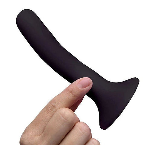 Strap-U Black Silicone Strap-On Dildo Small by XR Brands