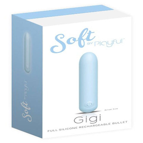 Playful Gigi Full Silicone Rechargeable Bullet Vibrator