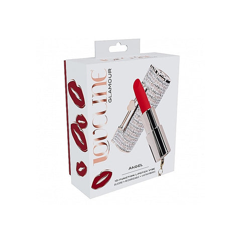 Loveline Angel 10 Functions Lipstick Vibrator by Shots Toys