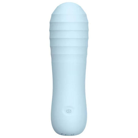 Playful Posh Rechargeable Squishy Ribbed Vibrator