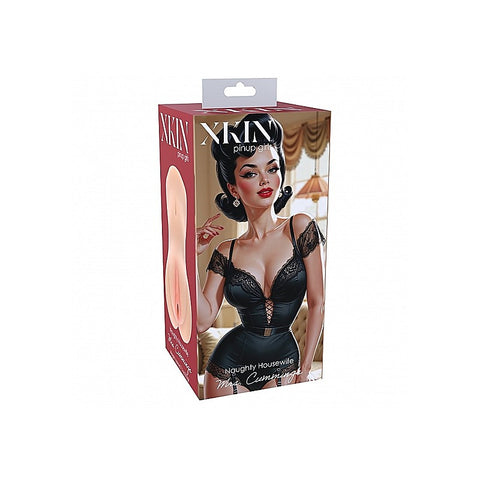 Xkin Pinup Mrs Cummings Realistic TPE Stroker by Shots Toys