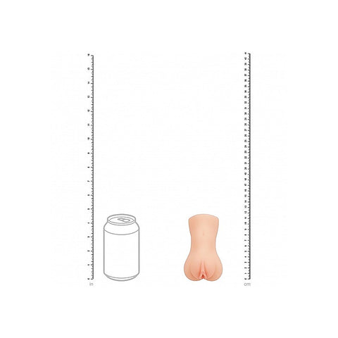 Xkin Pinup Mrs Cummings Realistic TPE Stroker by Shots Toys