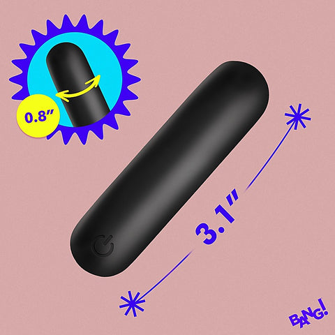 BANG! Flexible Silicone Bullet Vibrator by XR Brands