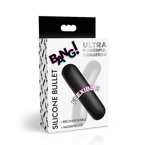 BANG! Flexible Silicone Bullet Vibrator by XR Brands