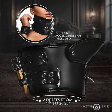 Master Series Rigid Locking Posture Collar by XR Brands