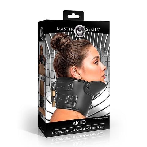 Master Series Rigid Locking Posture Collar by XR Brands