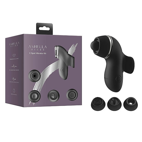 C-Spot Silicone Adult Vibrator Kit by Ashella