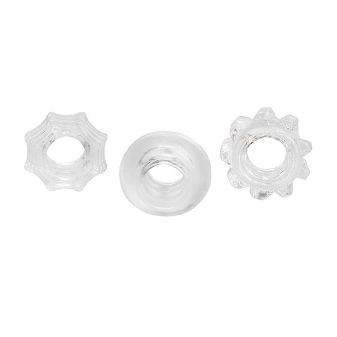 Reversible Mens Cock Ring Set by California Exotics