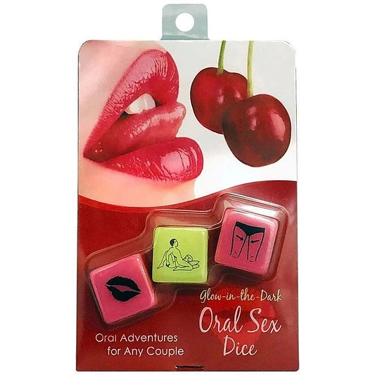 Glow In The Dark Oral Sex Dice by Kheper Games