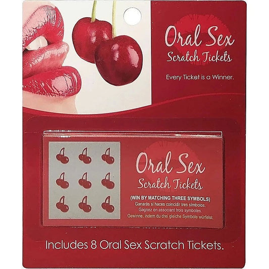 Oral Sex Scratch Tickets by Kheper Games