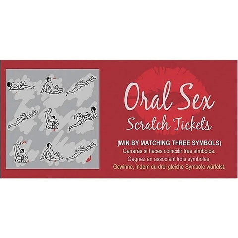 Oral Sex Scratch Tickets by Kheper Games