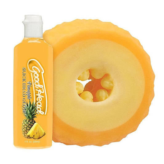 GoodHead Pineapple Blowjob Stroker by Doc Johnson