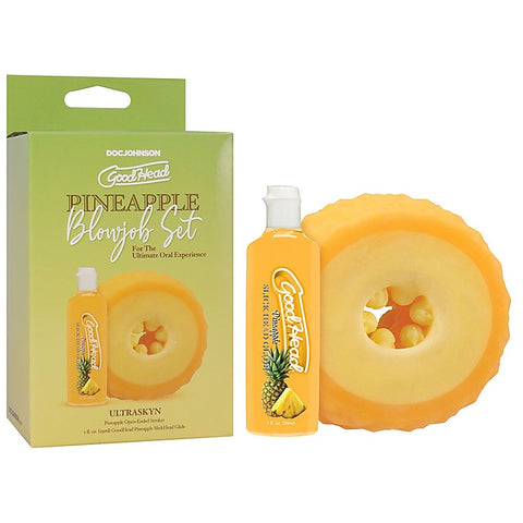 GoodHead Pineapple Blowjob Stroker by Doc Johnson