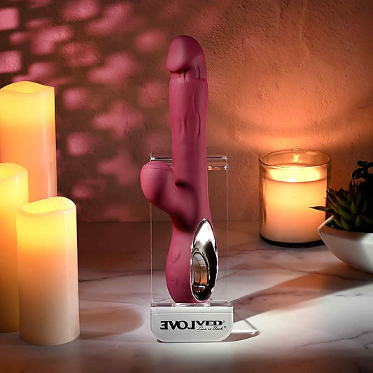 Bursting With Pleasure Rabbit Style Clitoral Vibe by Evolved