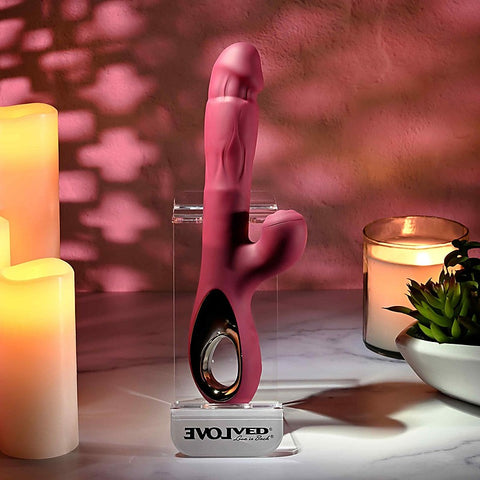 Bursting With Pleasure Rabbit Style Clitoral Vibe by Evolved
