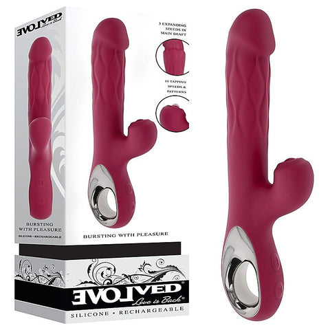 Bursting With Pleasure Rabbit Style Clitoral Vibe by Evolved