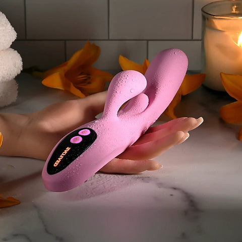 PUSH THE BUTTON Rabbit Vibrator by Evolved