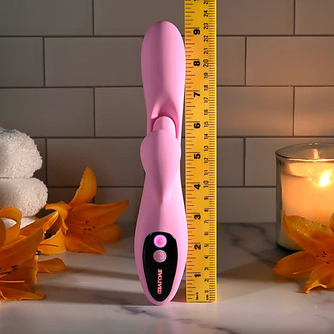 PUSH THE BUTTON Rabbit Vibrator by Evolved