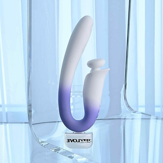 SPRING LOADED Rechargeable Multi-Tapping Vibrator by Evolved