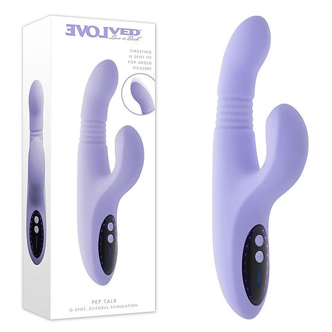 PEP TALK Thrusting Vibrator by Evolved