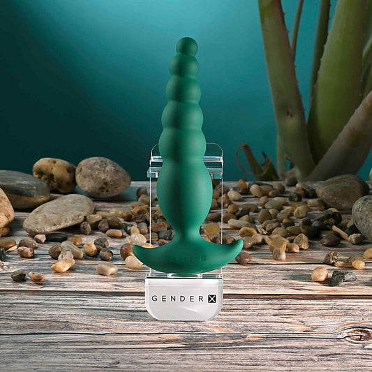 THE RATTLER Vibrating and Twirling Anal Plug by Evolved