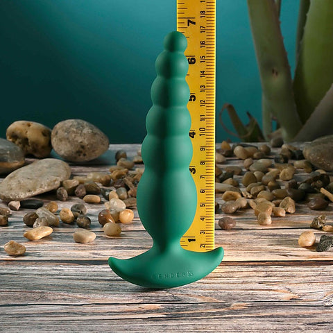 THE RATTLER Vibrating and Twirling Anal Plug by Evolved