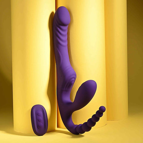 Playboy Pleasure HUG IT OUT Strapless Strap-On by Evolved