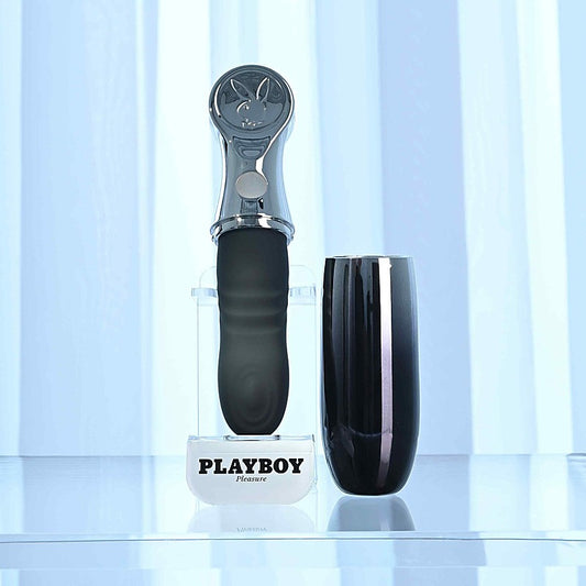 Playboy Pleasure BON VOYAGE Rechargeable Tapping Vibrator