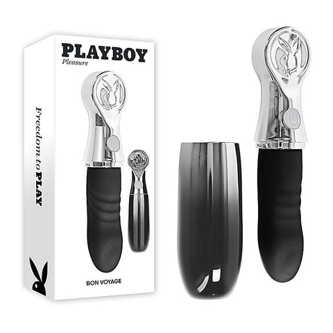Playboy Pleasure BON VOYAGE Rechargeable Tapping Vibrator
