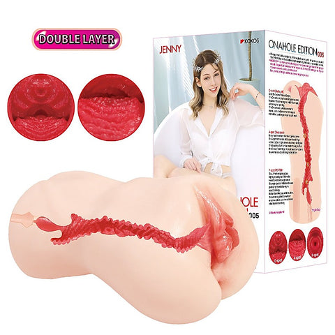 Jenny Onahole 005 Dual Layer Stroker by Kokos