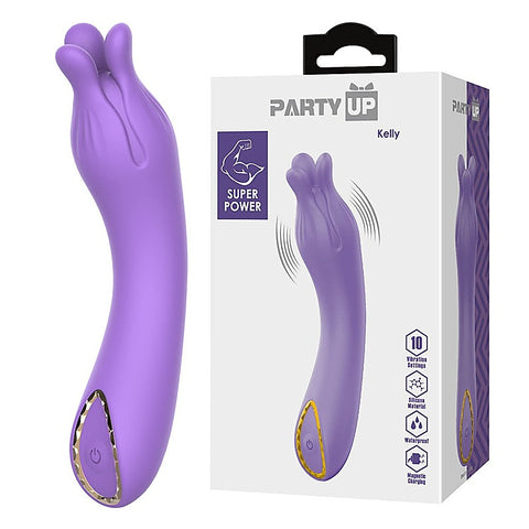 Kelly USB Rechargeable Clitoral Vibrator by Party Up