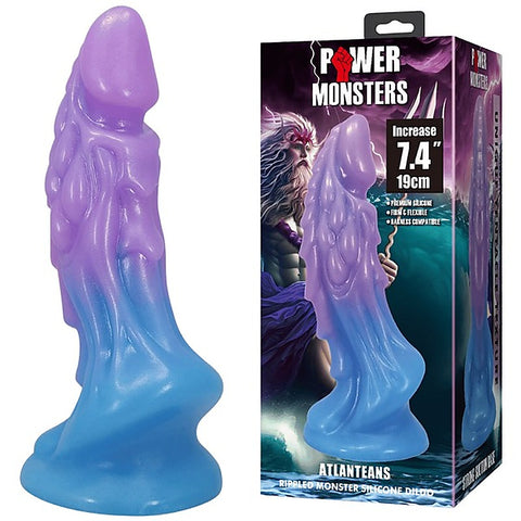 Atlanteans 7.4 Inches Suction Base Fantasy Dildo by Baile