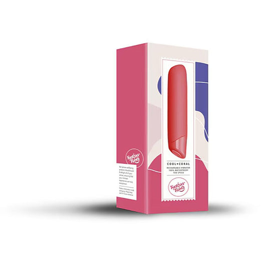 SugarBoo Cool Coral Rechargeable Vibrator by Rocks Off