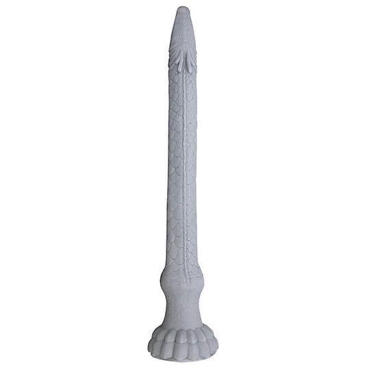 Basilisk 16.9 Inch Rippled Silicone Dildo by Baile