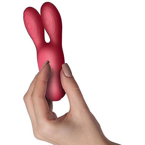 SugarBoo Coral Kiss Twin Clitoral Vibrator by Rocks Off