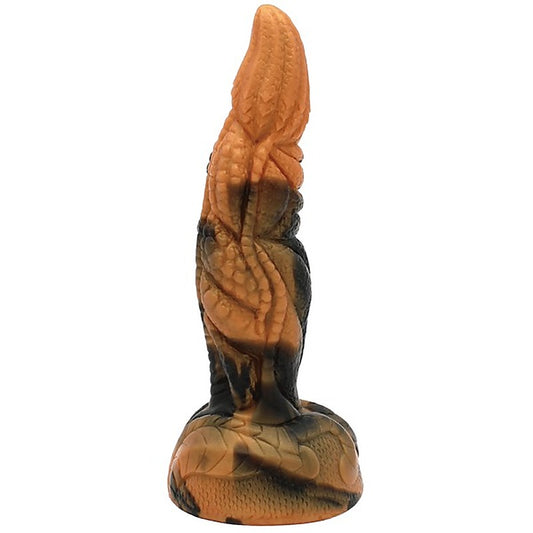Tyrannosaurus 8 Inch Textured Silicone Dong by Baile