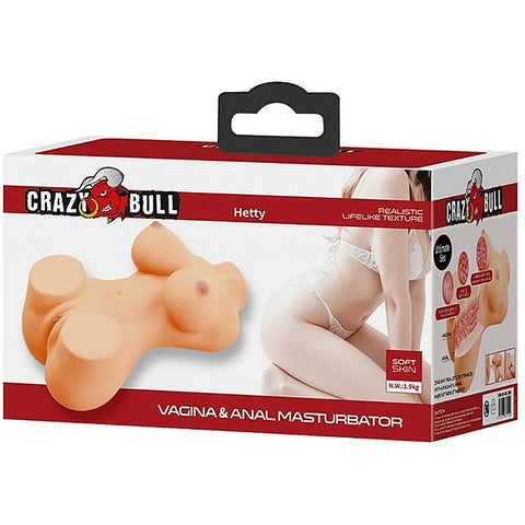 Hetty Realistic Anal and Vagina Masturbator by Baile