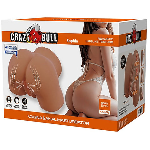 Sophia Talk & Suction Vagina and Anal Masturbator by Baile
