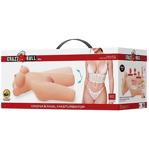 Mia Movable Legs Realistic Vagina and Anal Stroker by Baile